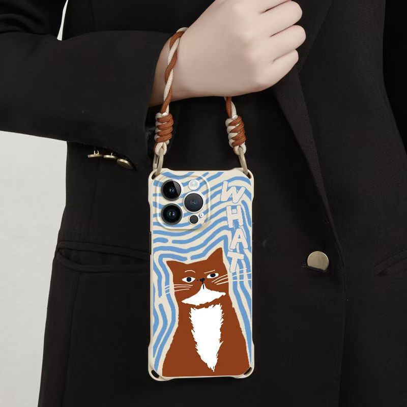 Lanyard Case Set Phone Cat /