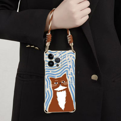 Lanyard Case Set Phone Cat /