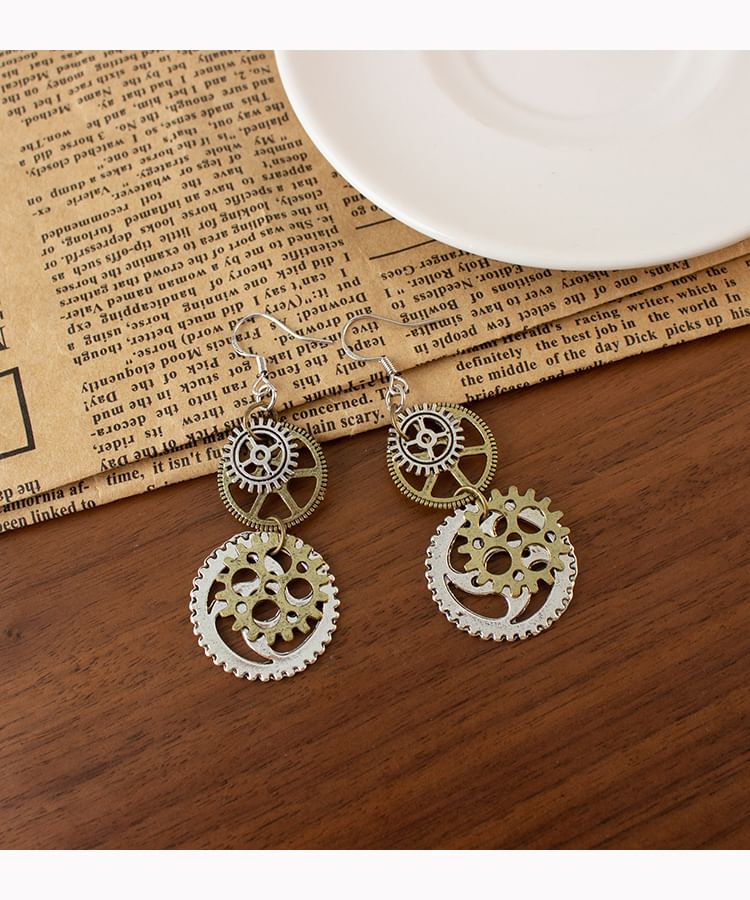 Designs) / Gear (Various Cuff Earring Ear Dangle Alloy