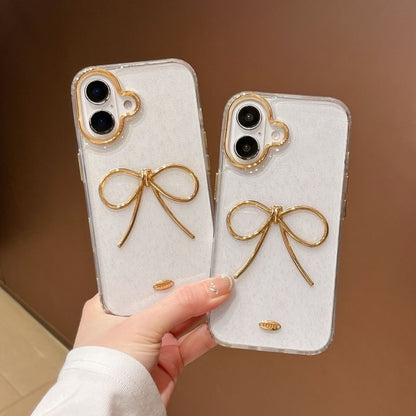Case Phone Metallic Bow Trim