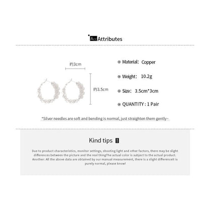 Alloy (Various Hoop Earring Designs) Twisted