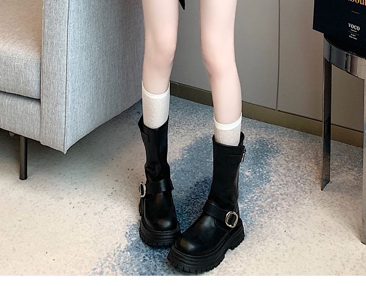 A-Line Skirt Heart Bow Print Lace Panel Waist High Mini