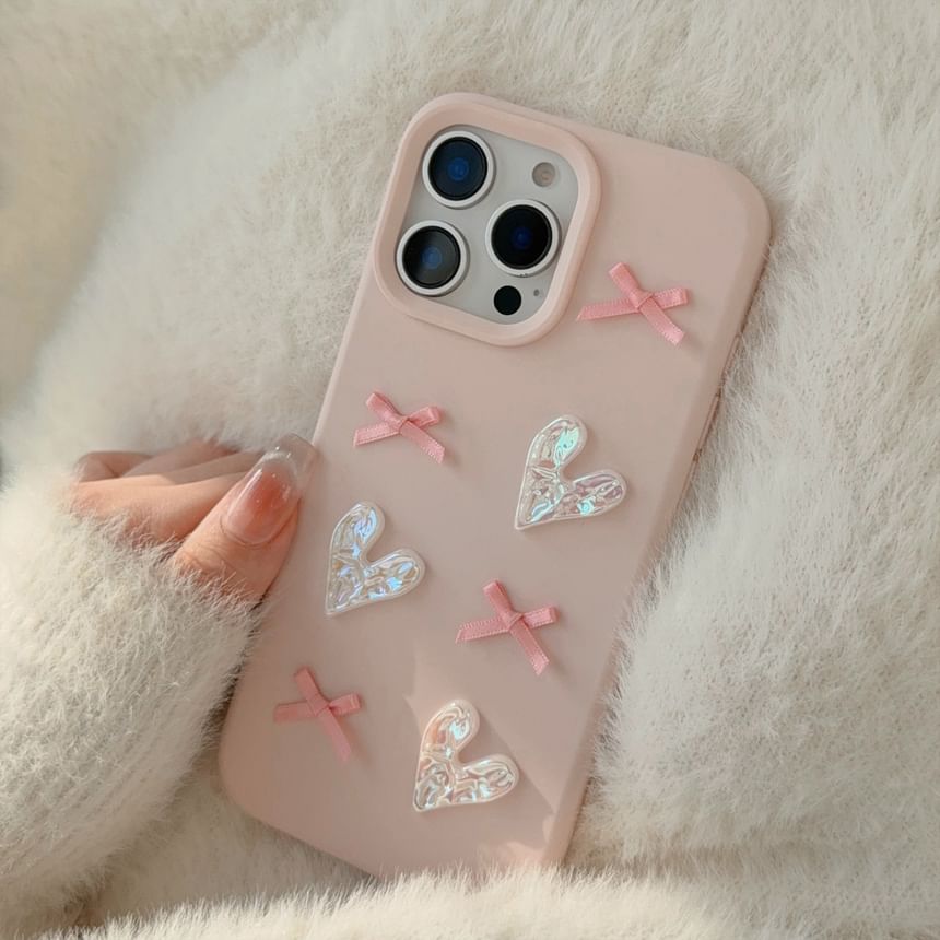 Ribbon Heart Phone Case