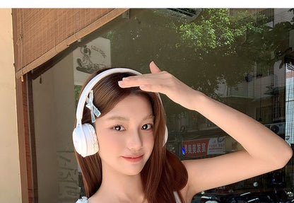 Tank Frill Plain Trim Crewneck Top