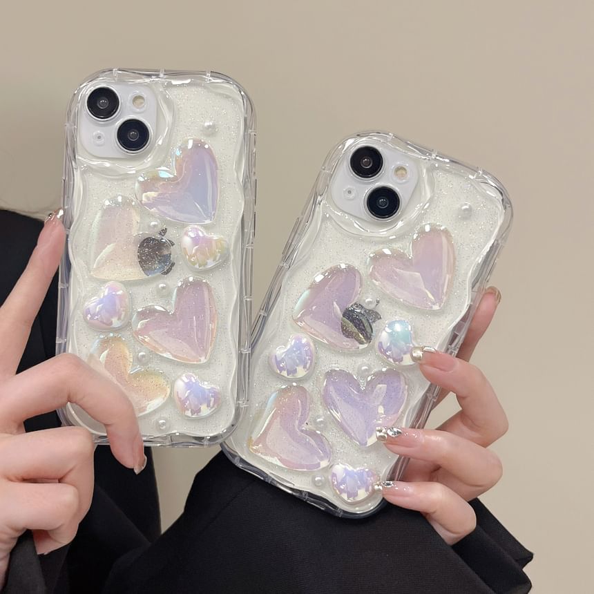 Heart Holographic Phone Case