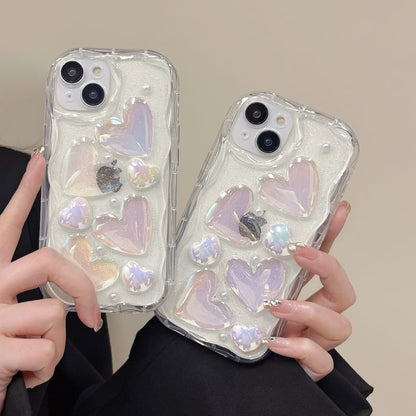 Heart Holographic Phone Case
