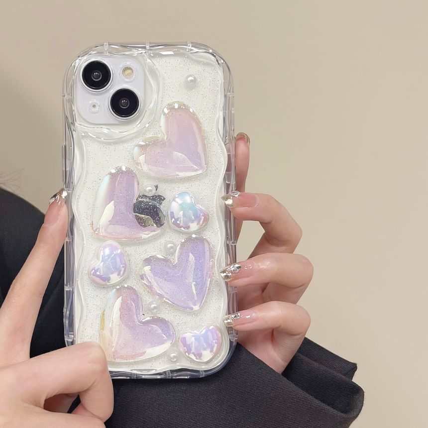 Heart Holographic Phone Case