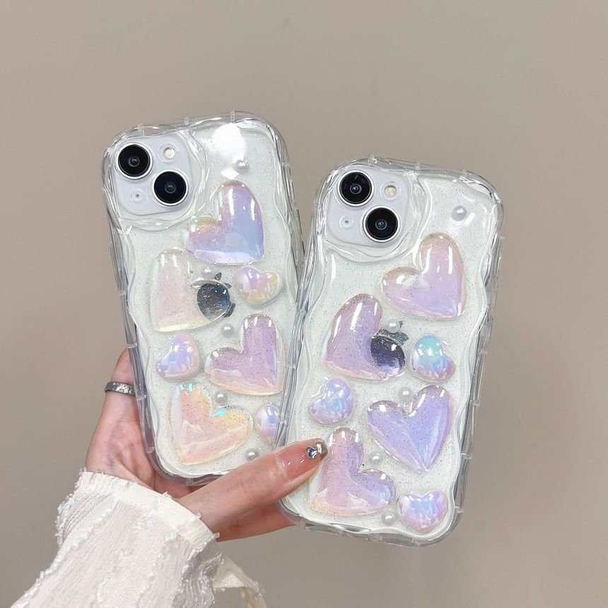 Heart Holographic Phone Case