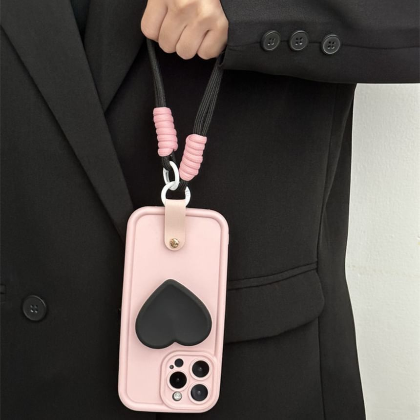 Strap Phone Case Heart with