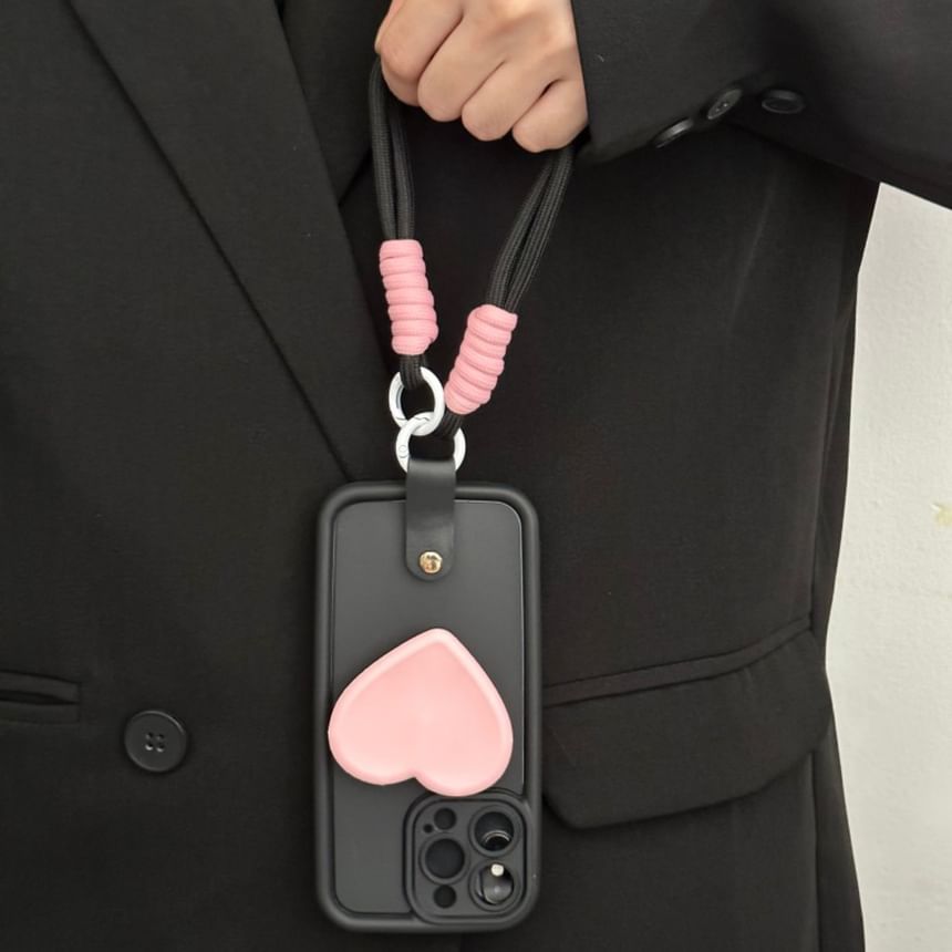 Strap Phone Case Heart with