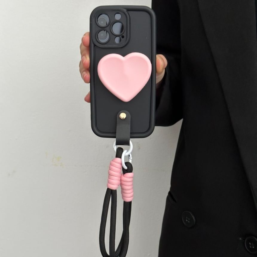 Strap Phone Case Heart with