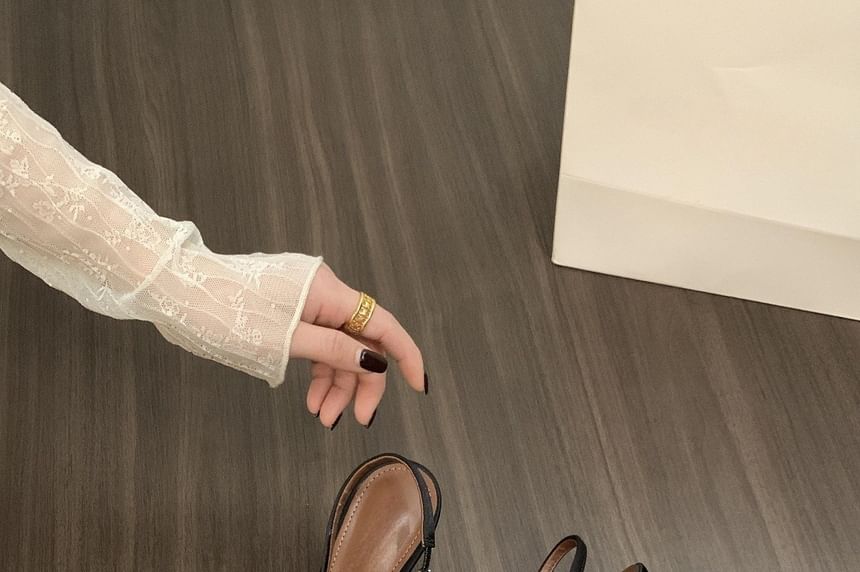 Toe Pointed Pumps Satin Bow Slingback