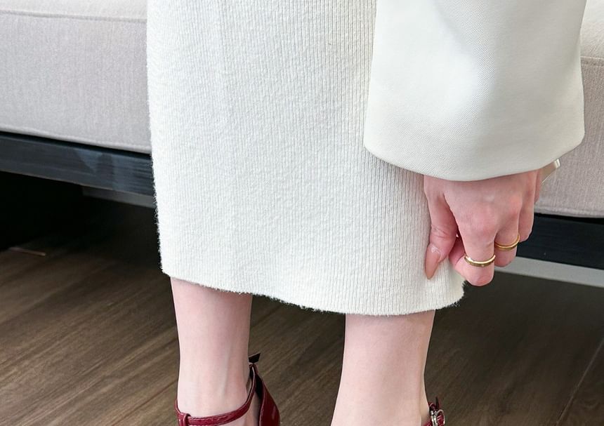 Leather Patent D'Orsay Pumps Stiletto Toe T-Strap Pointed