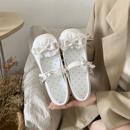 Jane Pumps Ruffle Bow Mary