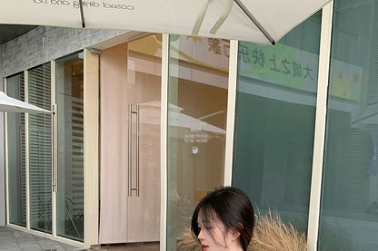 Fit Lace Pintuck Blouse Off-Shoulder Cap-Sleeve Panel Slim