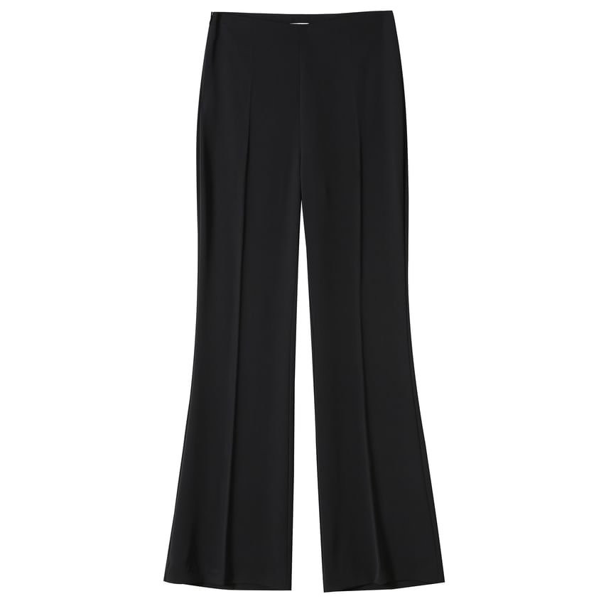 Designs) Leg (Various High Straight Pants Waist Dress Plain