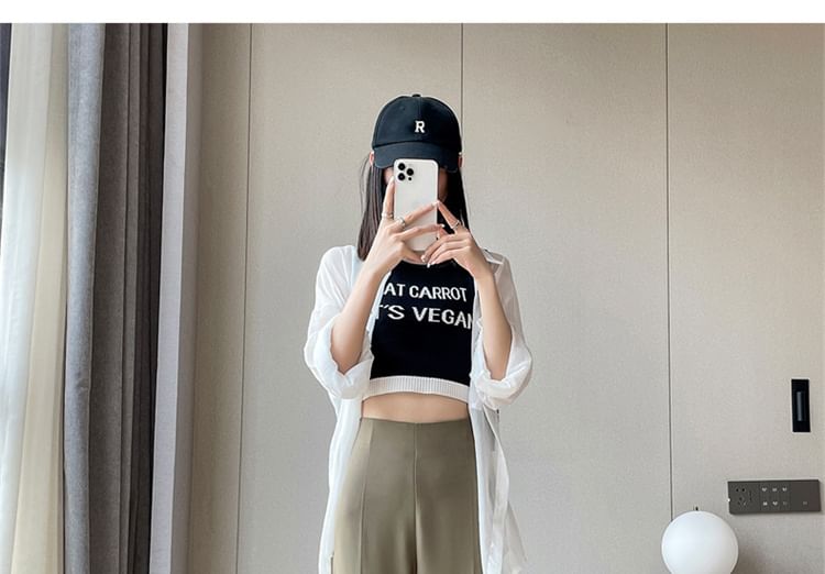 Designs) Leg (Various High Straight Pants Waist Dress Plain