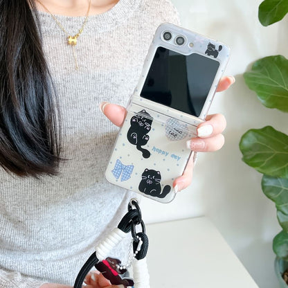 / Phone Strap Set Cat Case