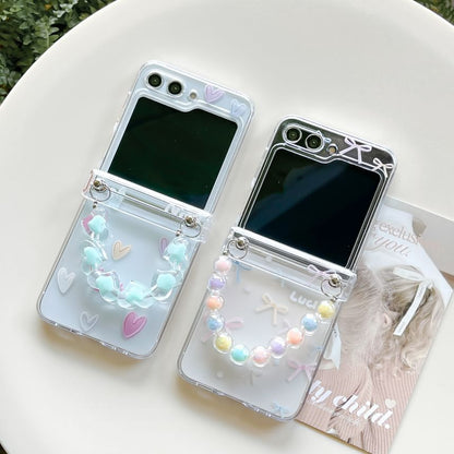/ Heart Bow Phone Case Set Strap