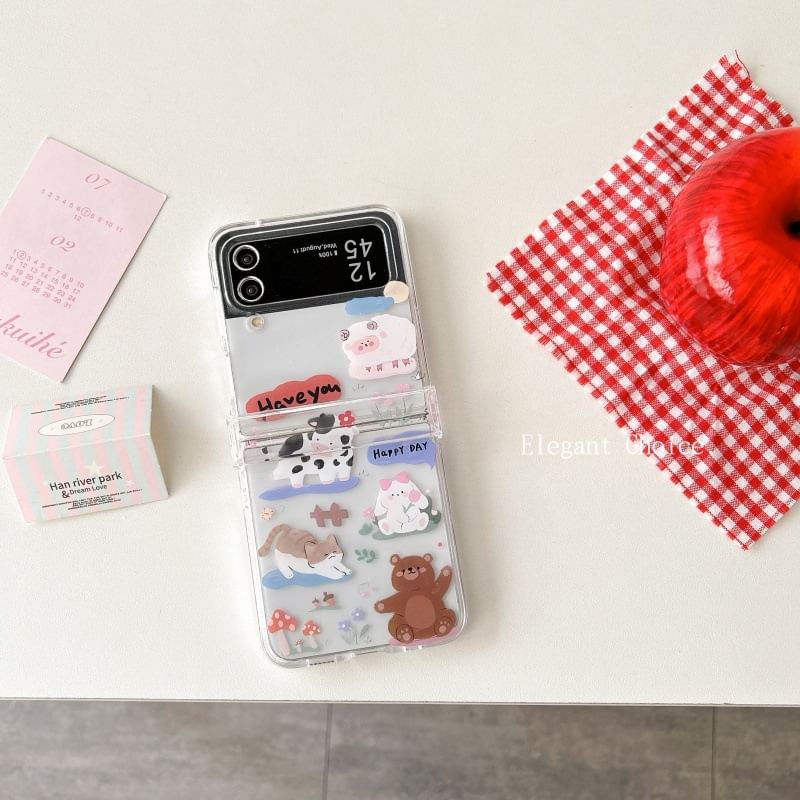 Phone / Strap Set Animal Case