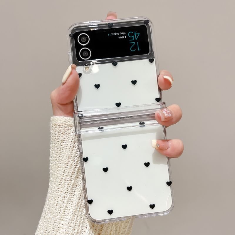 / Set Heart Strap Case Phone