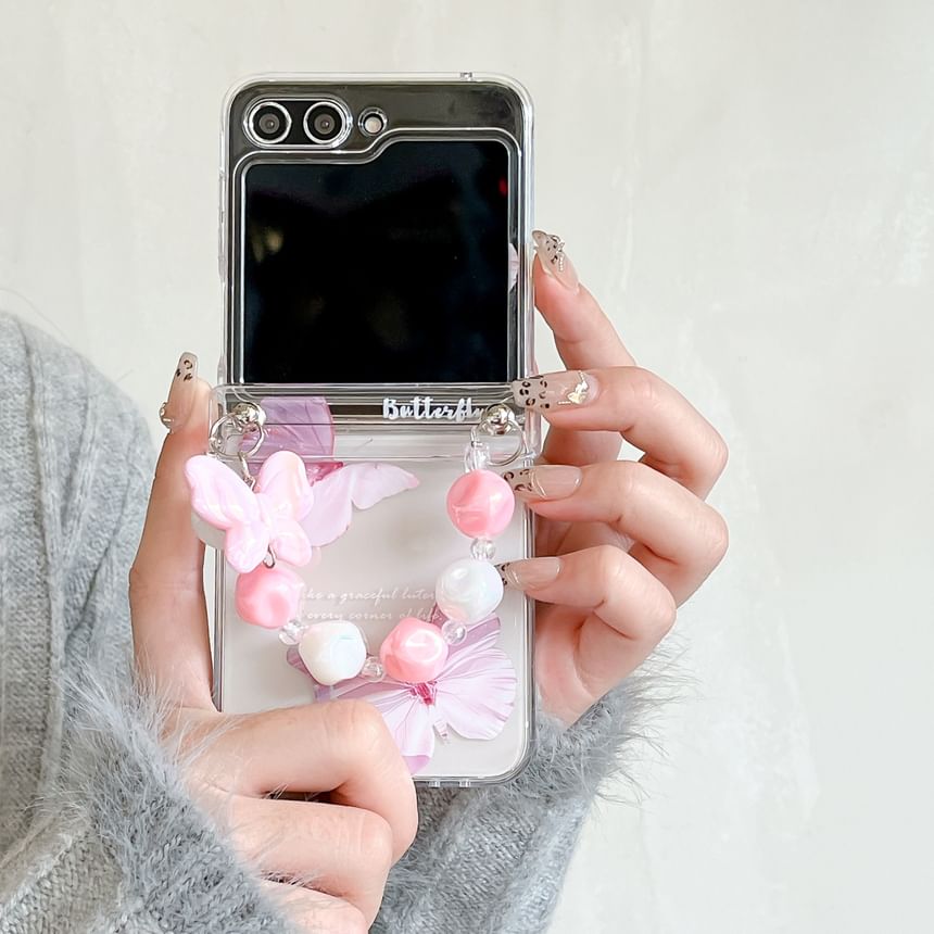 Strap Butterfly Set Case Phone /