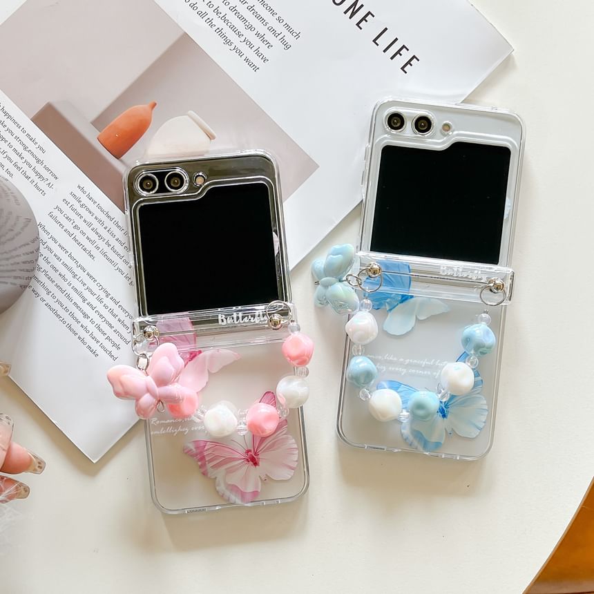 Strap Butterfly Set Case Phone /