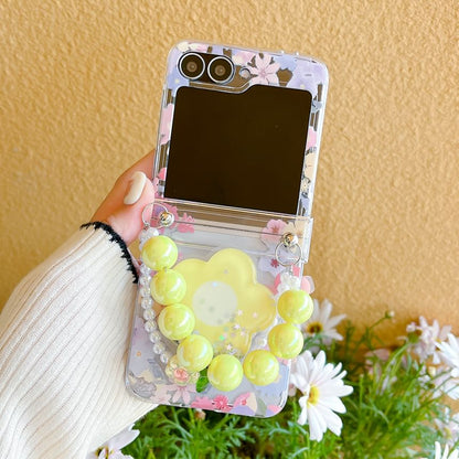 Case / Phone Floral Strap Set