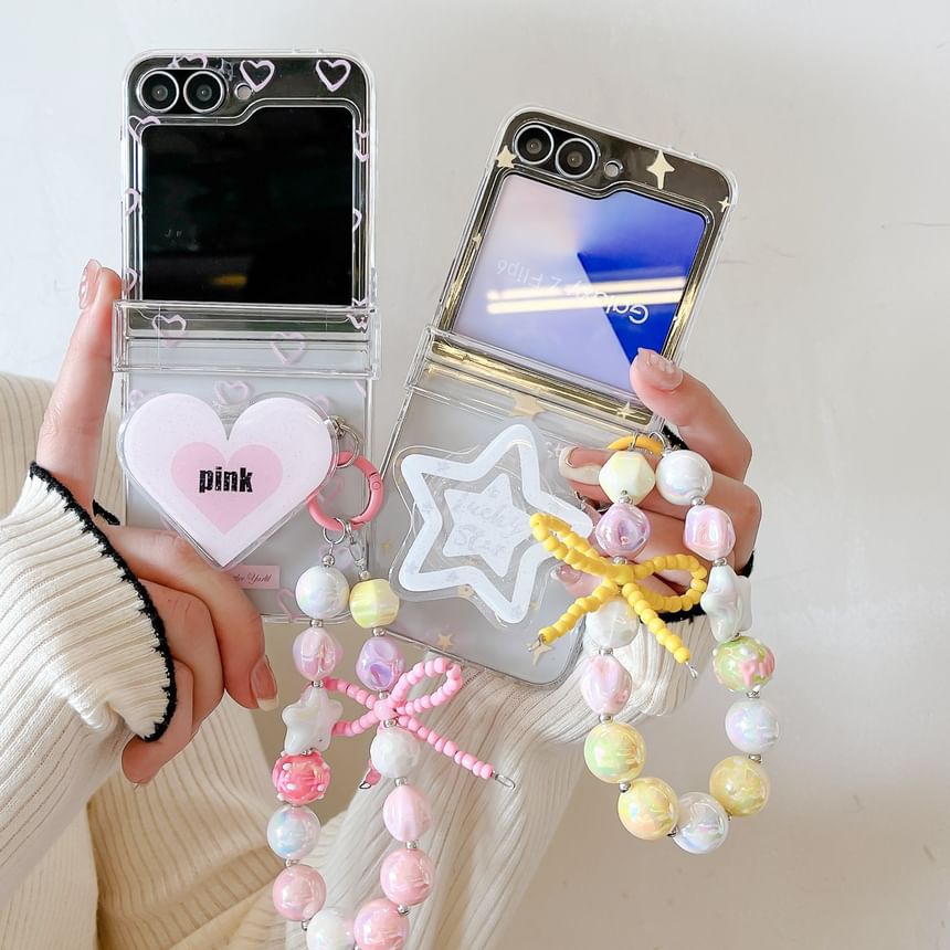Set Case Strap Heart Phone Star /