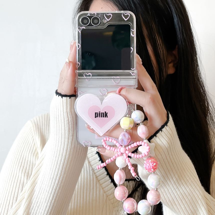 Set Case Strap Heart Phone Star /
