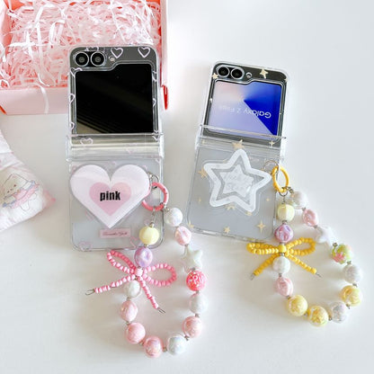 Set Case Strap Heart Phone Star /