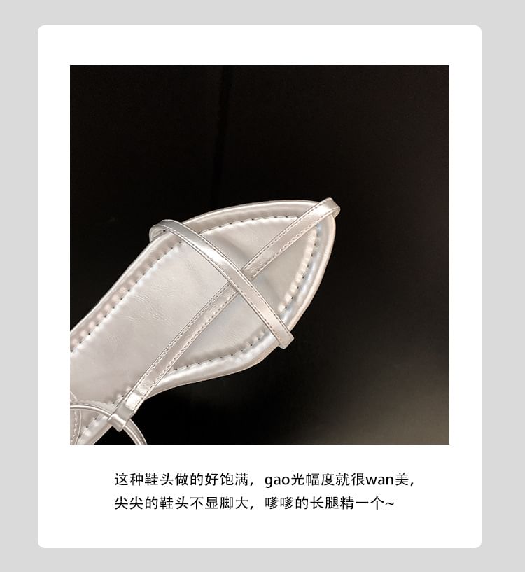 Toe Genuine Slingback Wedge Leather Pointed Heel Sandals