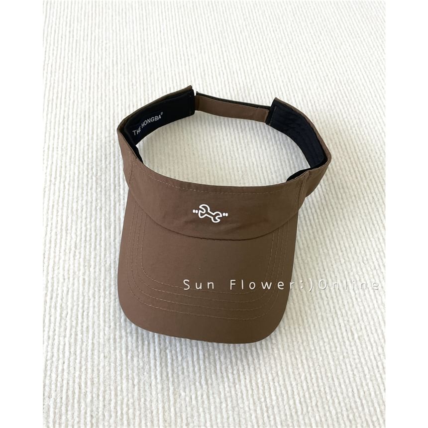 Sun Embroidered Visor Wrench
