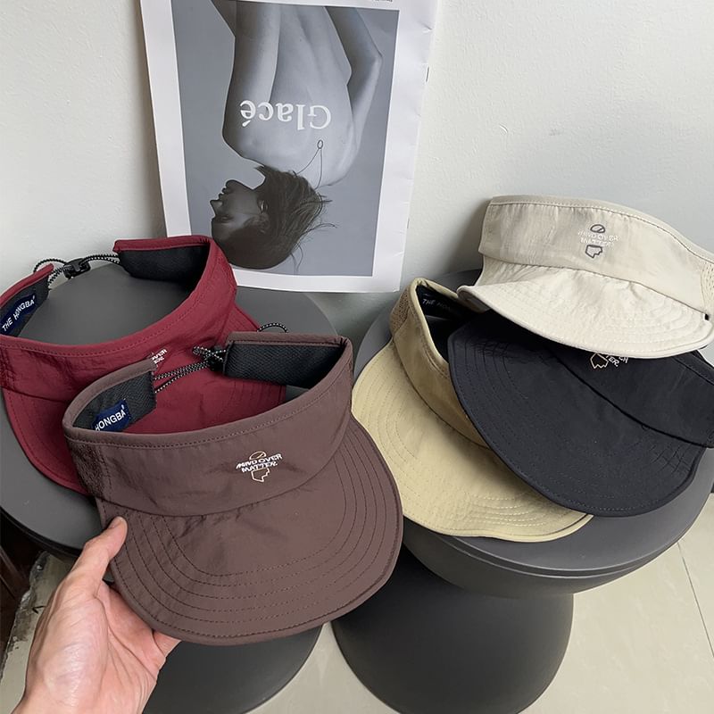 Dry Quick Sun Visor Embroidered