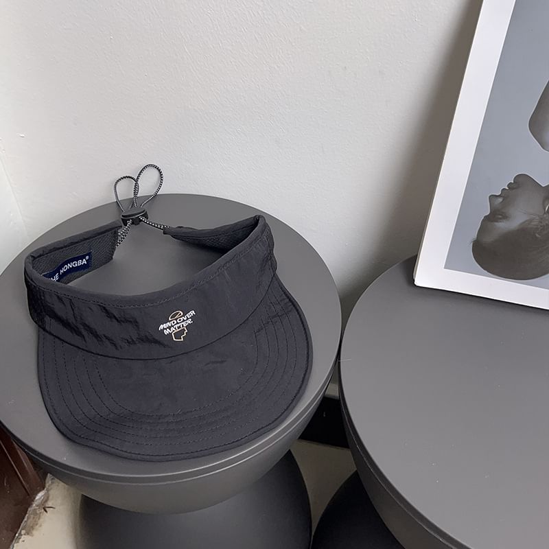 Dry Quick Sun Visor Embroidered