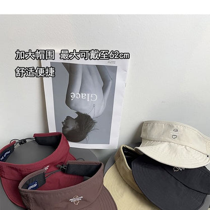 Dry Quick Sun Visor Embroidered