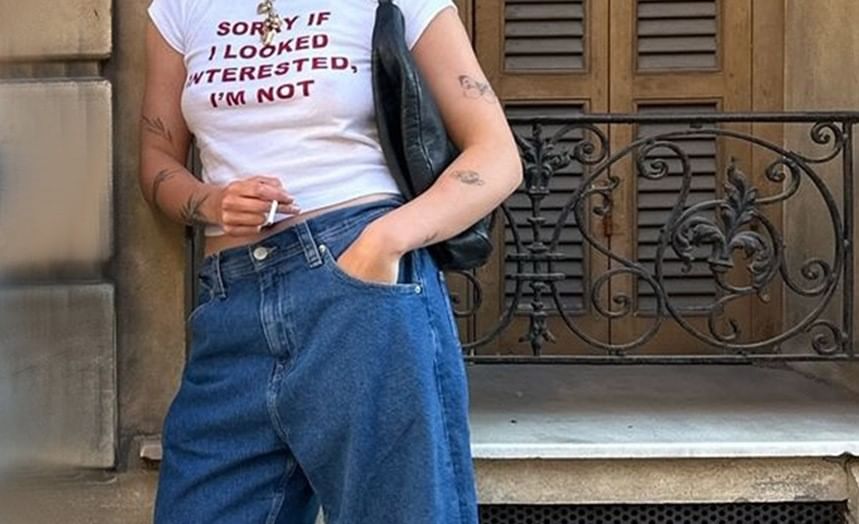 Washed Low Denim Shorts Straight-Leg Pocket Waist