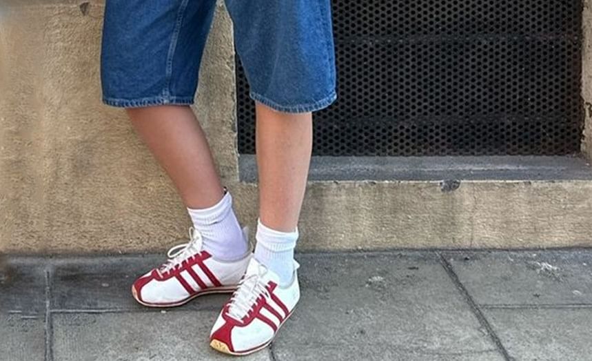 Washed Low Denim Shorts Straight-Leg Pocket Waist