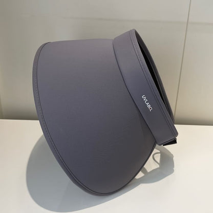 Wide Lettering Sun Hat Brim