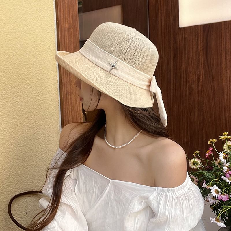 Hat Bow Bucket Star