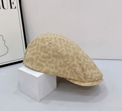 Leopard Cap Print Flat