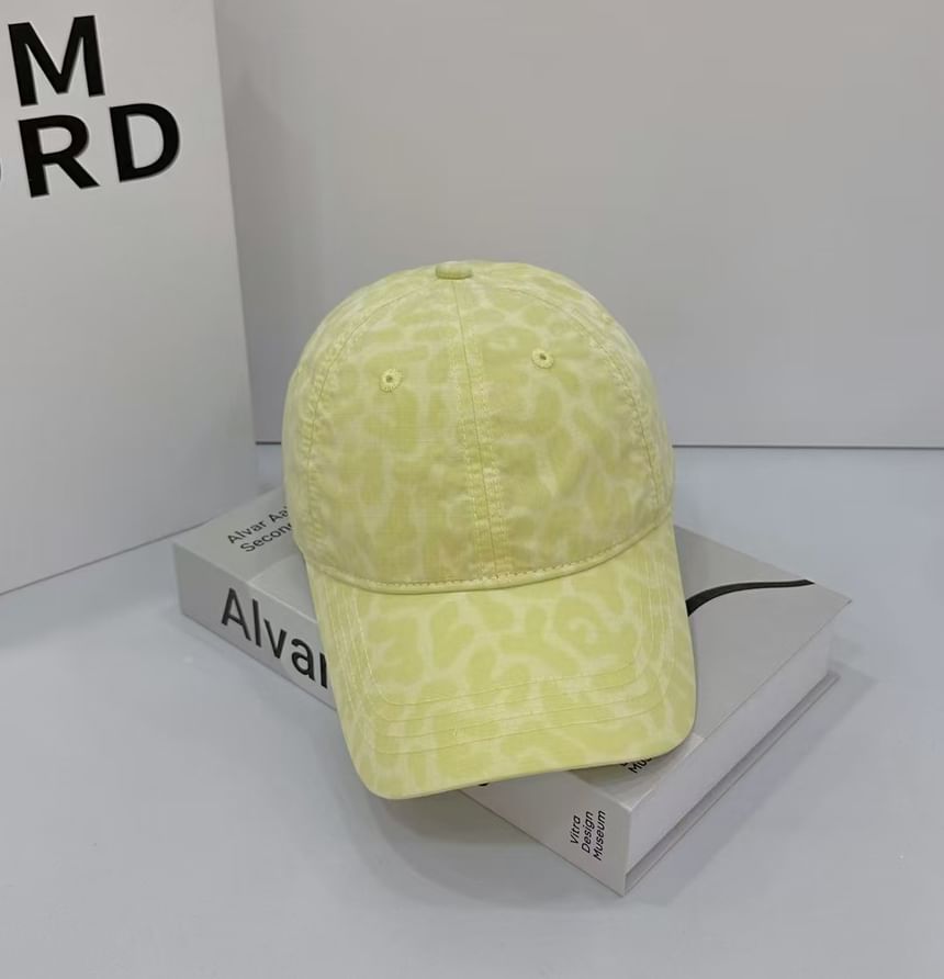 Print Cap Leopard Baseball