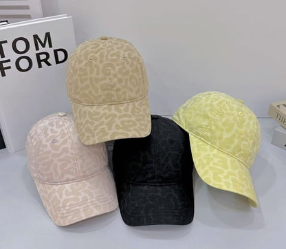 Print Cap Leopard Baseball