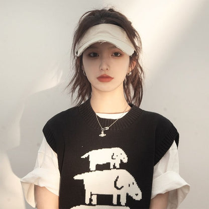 Distressed Sun Visor Plain