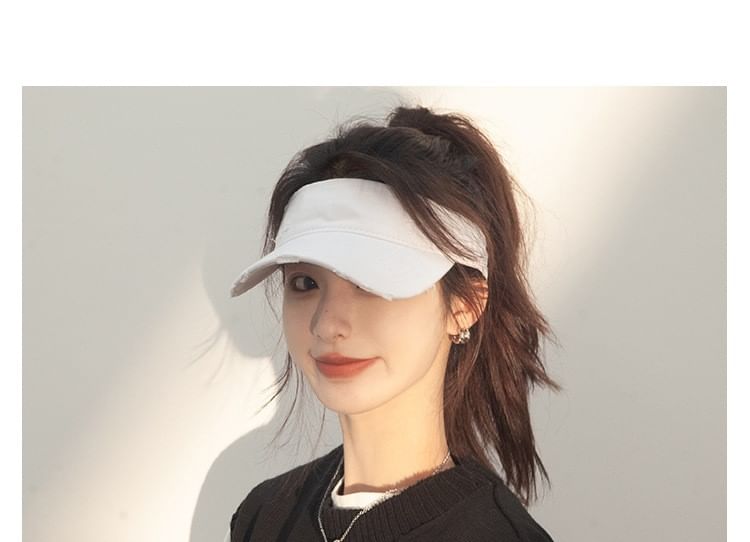 Distressed Sun Visor Plain