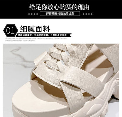 Sandals Strappy Platform