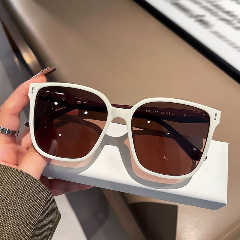 Cleaning Square Pouch Sunglasses Case Set Oversized Cloth / Polarized