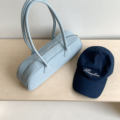 Shoulder Plain Bag Faux Leather