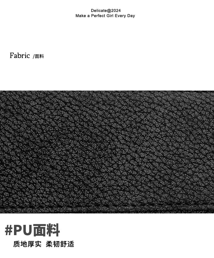 Shoulder Plain Leather Faux Bag