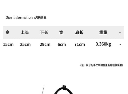 Shoulder Plain Leather Faux Bag